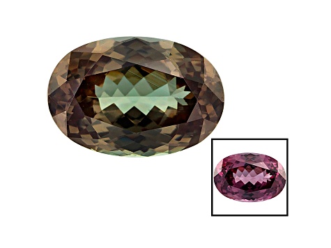 Garnet Color Change 12.98x8.85x5.64mm Oval 5.45ct