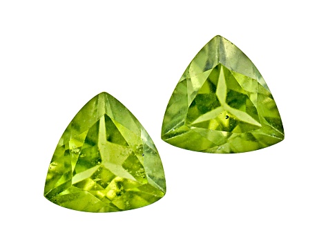 Vesuvianite 4mm Trillion Set .40ctw