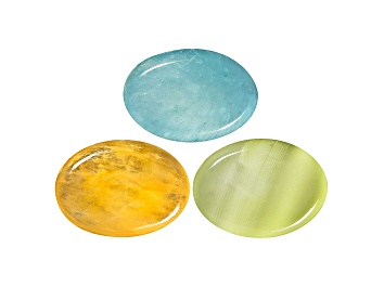 Picture of Aragonite Oval Cabochon Set of 3 24.00ctw