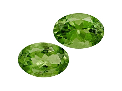 Vesuvianite 6x4mm Oval Set 1.00ctw