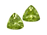 Vesuvianite 4.5mm Trillion Set 0.60ctw