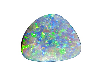 Picture of Black Opal 17.5x14mm Free Form Cabochon 4.56ct