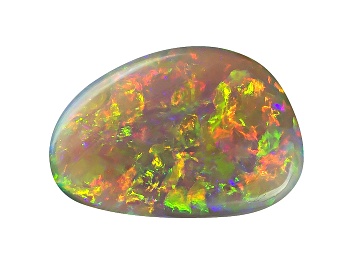 Picture of Black Opal 13x8.5mm Free Form Cabochon 3.22ct