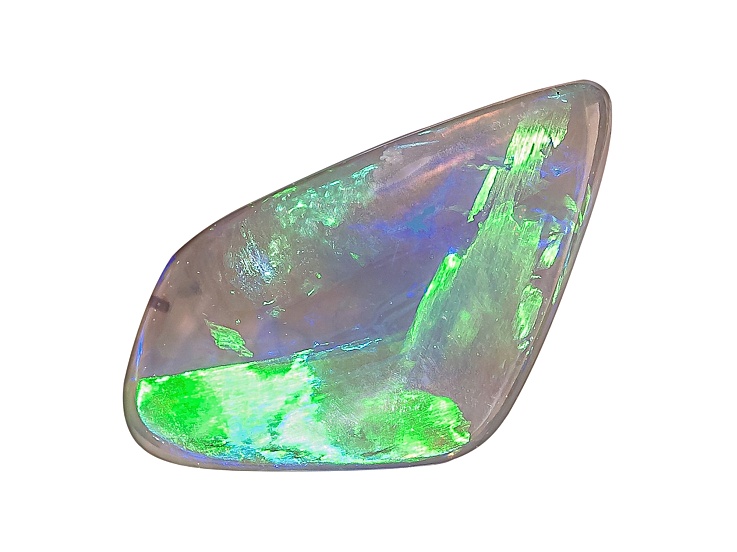 Black Opal Free Form Cabochon .60ct