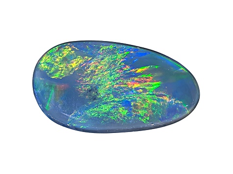 Black Opal Free Form Cabochon .60ct