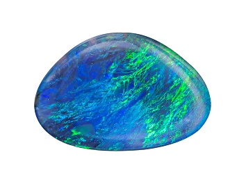 Picture of Black Opal Free Form Cabochon 1.25ct