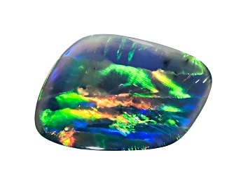 Picture of Black Opal 18.5x12mm Free Form Cabochon 6.01ct