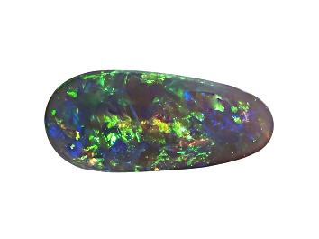 Picture of Black Opal Free Form Cabochon 2.35ct