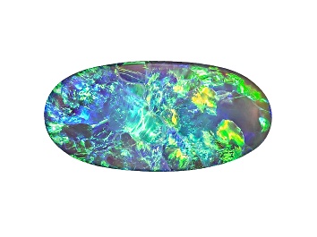 Picture of Black Opal 14.5x7mm Oval Cabochon 2.67ct