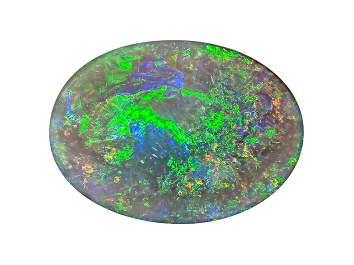 Picture of Black Opal 15.5x11.5mm Oval Cabochon 4.20ct