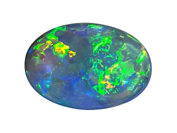Picture of Black Opal 12x8mm Oval Cabochon 2.66ct