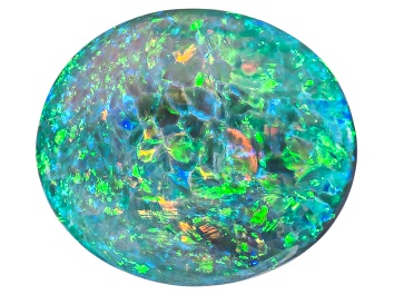 Picture of Black Opal 9.38x8.16mm Oval Cabochon 2.00ct