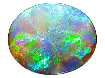 Picture of Black Opal 17.12x14.02mm Oval Cabochon 8.67ct