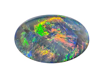 Picture of Black Opal 11x7mm Oval Cabochon 2.04ct