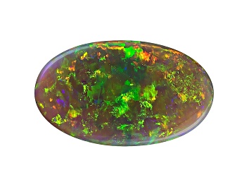 Picture of Black Opal 14.5x8.5mm Oval Cabochon 2.80ct