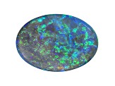 Black Opal 14x10mm Oval Cabochon 3.12ct