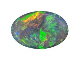 Black Opal 11.5x7.5mm Oval Cabochon 2.01ct