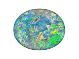 Black Opal 9.5x8.5mm Oval Cabochon 1.33ct