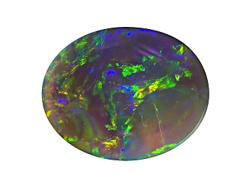 Picture of Black Opal 11.5x9.5mm Oval Cabochon 2.63ct