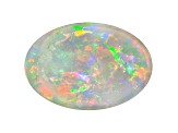 Black Opal Oval Cabochon .25ct