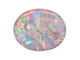 Black Opal Oval Cabochon .50ct