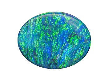 Picture of Black Opal Oval Cabochon .75ct
