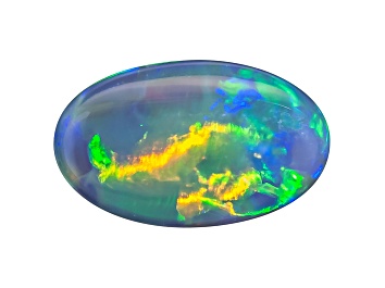 Picture of Black Opal Oval Cabochon .90ct