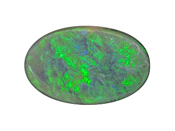 Picture of Black Opal Oval Cabochon 1.25ct