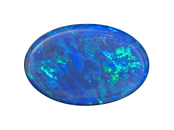 Picture of Black Opal Oval Cabochon 3.10ct