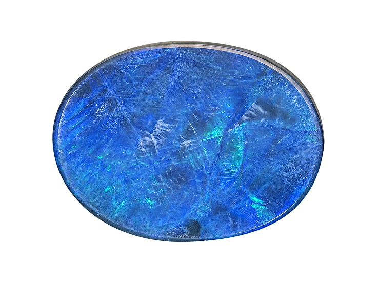 Black Opal Oval Cabochon 4.30ct