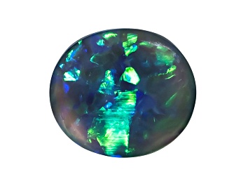 Picture of Black Opal 9.8x8.6mm Oval Cabochon 2.03ct