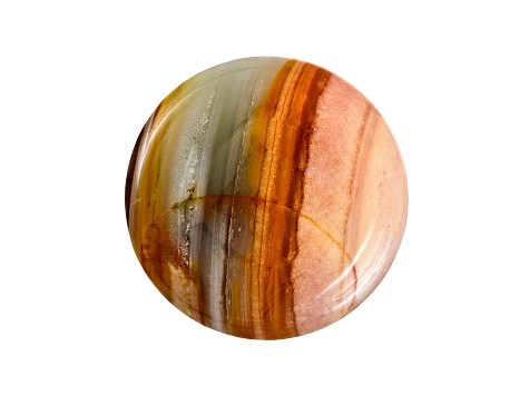 Chalcedony 16mm Round Cabochon 10.00ct