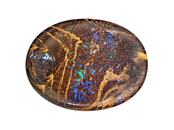 Picture of Boulder Opal in Matrix 20x15mm Oval Cabochon