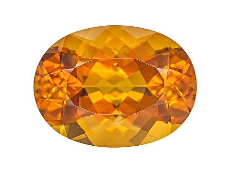 Madeira Citrine 16x12mm Oval 7.75ct