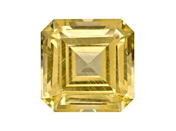Picture of Yellow Danburite 12mm Emerald Cut 8.14ct