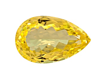 Picture of Yellow Danburite 18x11.5mm Pear Shape 10.17ct