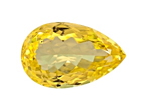Yellow Danburite 18x11.5mm Pear Shape 10.17ct