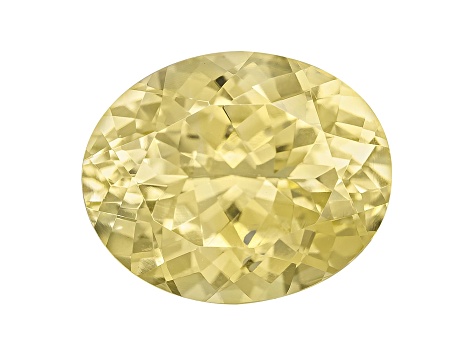 Yellow Danburite 10.5x8.5mm Oval 3.04ct