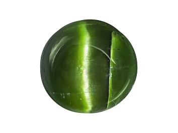 Picture of Chrome Diopside Cats Eye Round Cabochon 1.50ct