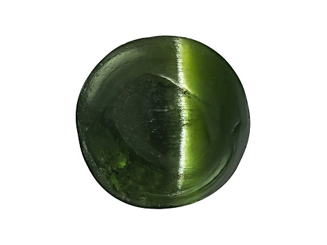 Chrome Diopside Cats Eye Round Cabochon 2.00ct