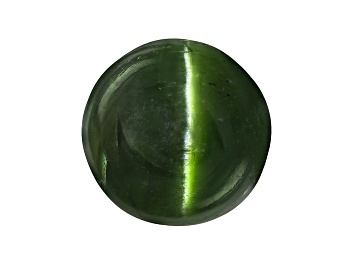 Picture of Chrome Diopside Cats Eye Round Cabochon 3.00ct