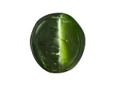 Chrome Diopside Cats Eye Round Cabochon 1.00ct