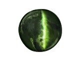 Chrome Diopside Cats Eye Round Cabochon 1.25ct