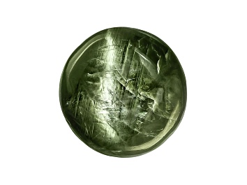 Picture of Chrome Diopside Cats Eye Round Cabochon 9.00ct