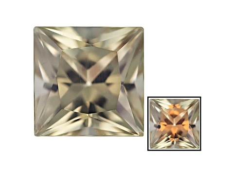 Diaspore Color Shift 5mm Square Princess Cut .50ct