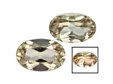 Diaspore Color Shift 6x4mm Oval Matched Pair .70ctw