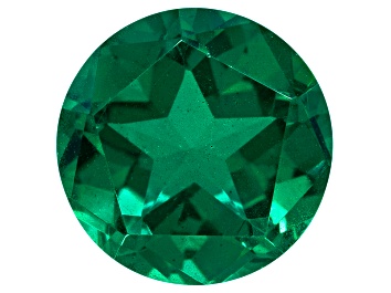 Picture of Quartz Emerald Simulant Triplet 14mm Round Star Cut 9.00ct