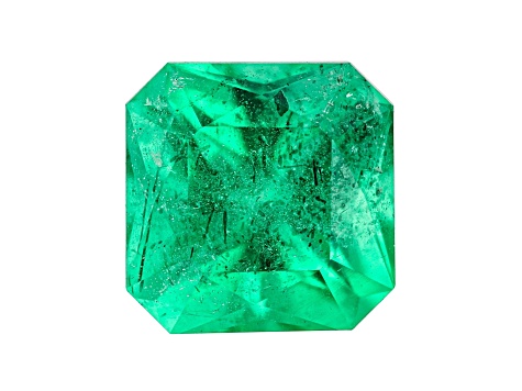 Emerald Ethiopia 8x8mm square octagonal princess cut 2.38ct