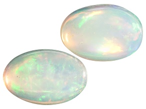 Ethiopian Opal 6x4mm Oval Cabochon Set Minimum .50ctw