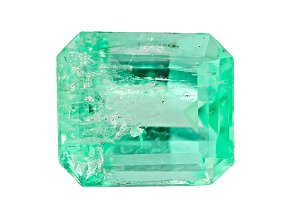 2.50ct Colombian Emerald 8.72x7.54mm Rect Oct Mined: Colombia/Cut: Colombia